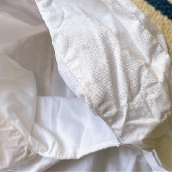 🐚 BANANA REPUBLIC WHITE BOW COTTON MINI DRESS! - Picture 11 of 12